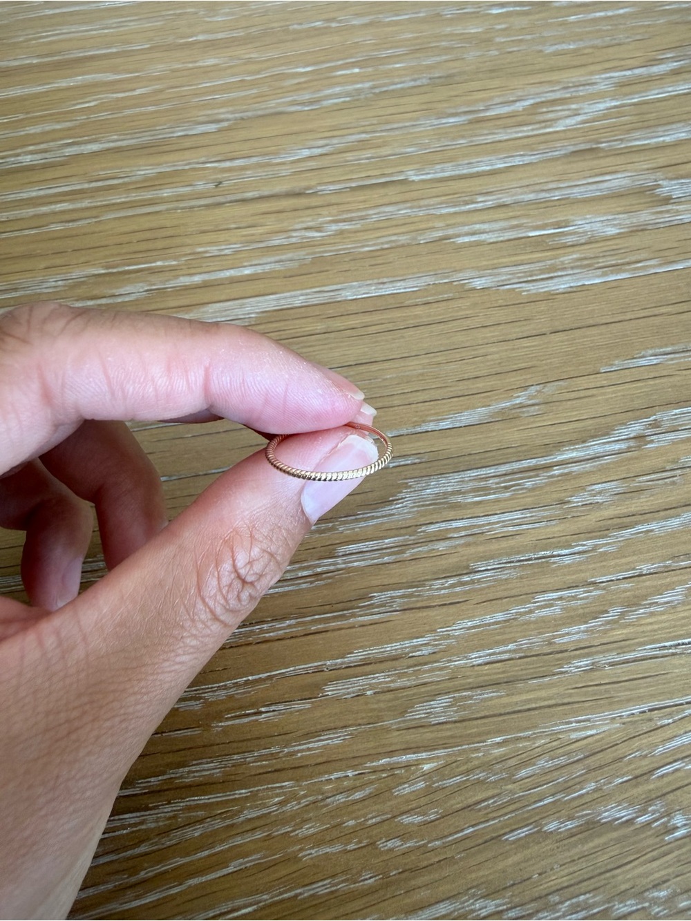 Mejuri 14K Gold Twist Ring - Picture 6 of 8